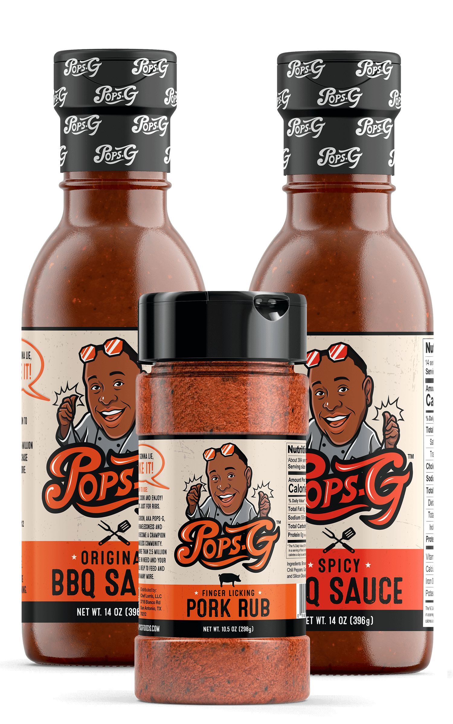 Pop's bbq clearance
